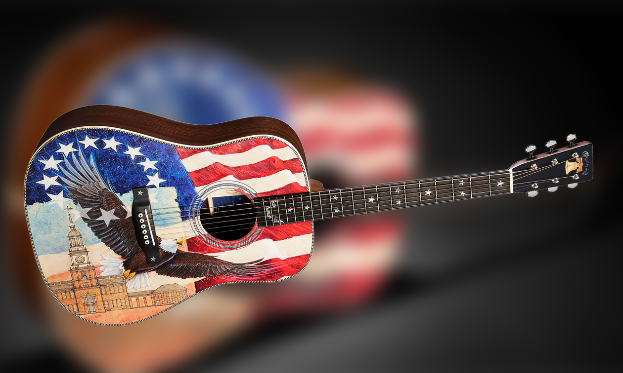 Martin HD-28 Semiquincentennial – 250 Jahre US-amerikanische Unabhängigkeit Artikelbild