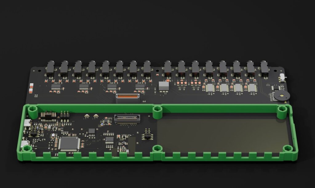 MAT 16X8 Innenleben (Bildquelle: Modular Audio Tools)