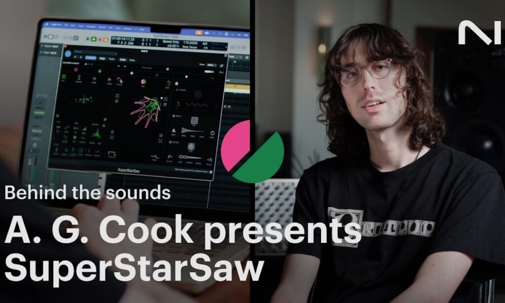 Super*Saw und A.G. Cook (Bildquelle: Native Instruments) 