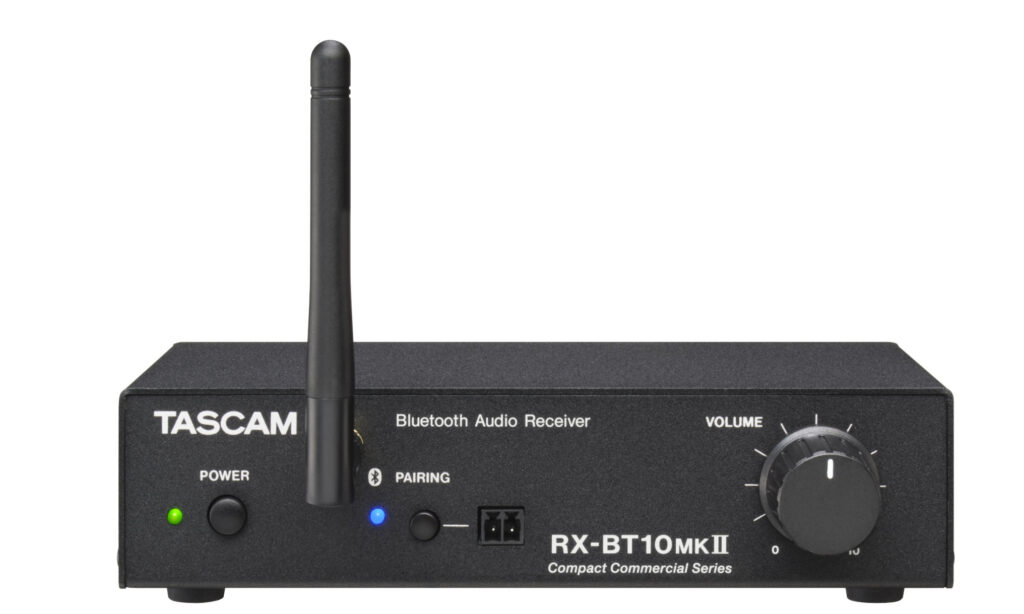 Tascam RX-BT10MKII - der Bluetooth-Empfänger für Profis