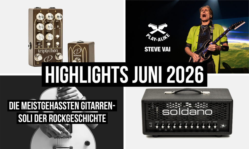 Highlights bonedo Gitarre Juni 2026