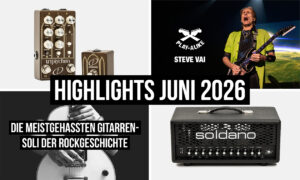 Die Highlights der bonedo-Gitarrenredaktion im Juni 2026 Artikelbild