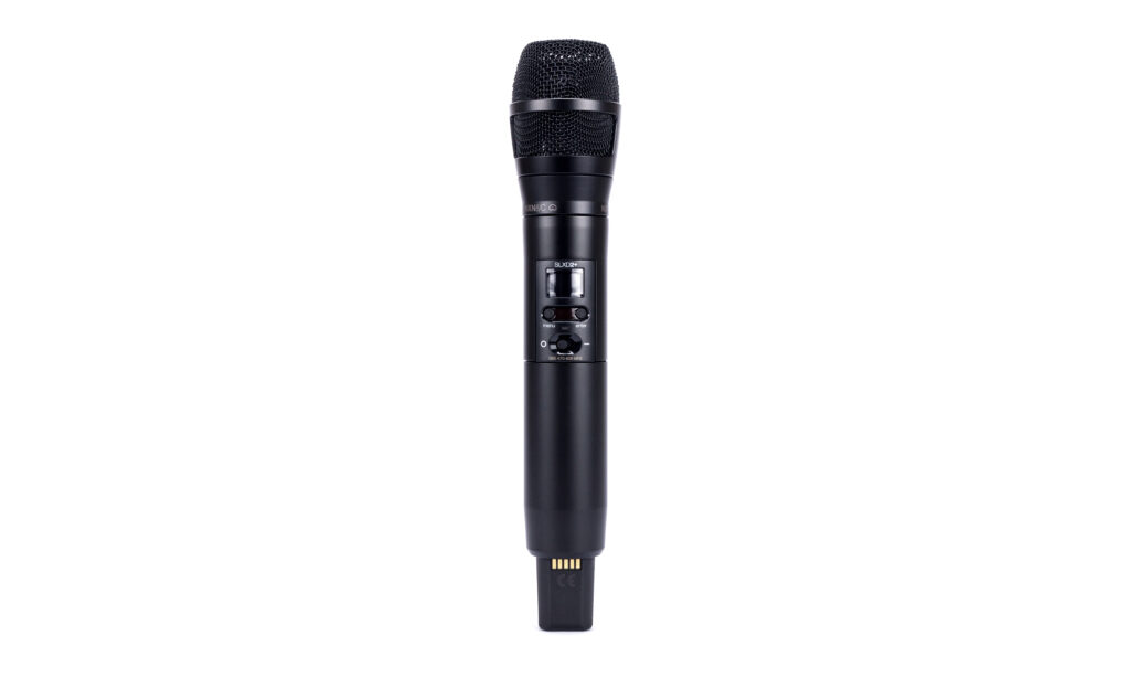 Sein Aluminiumgehäuse macht das Shure SLXD2+ leicht und doch robust
