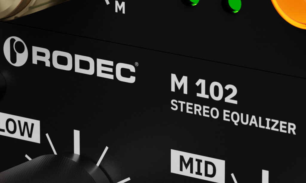 Der Phono-Preamp M101 – ist auch einzeln erhältlich, genauso wie der M102, der 3-Band-Equalizer (Bild: Rodec)