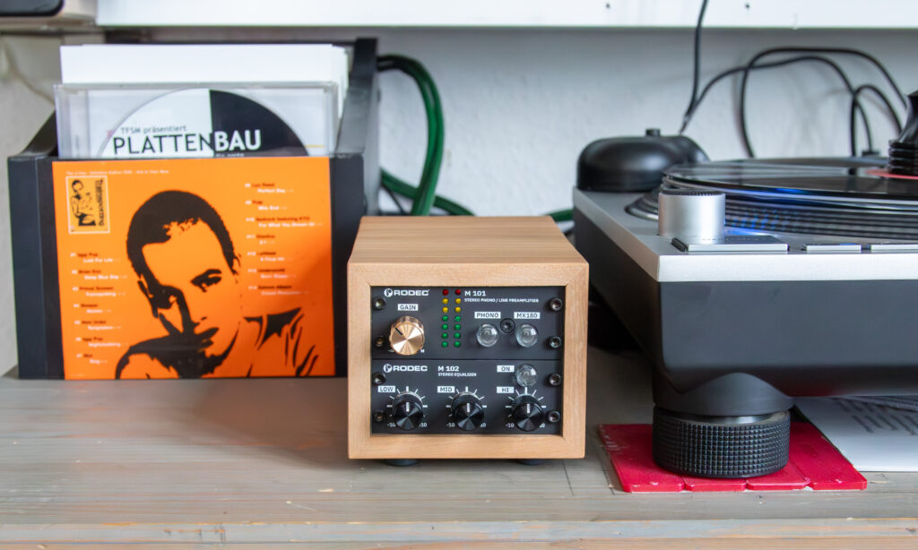 Keine LED an: Line-Preamp ohne EQ (Bild: Rodec)