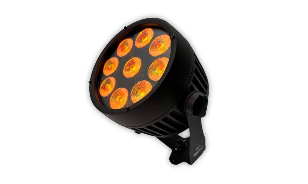 Direkt an der Lampe kann ich Farbanteile anpassen …