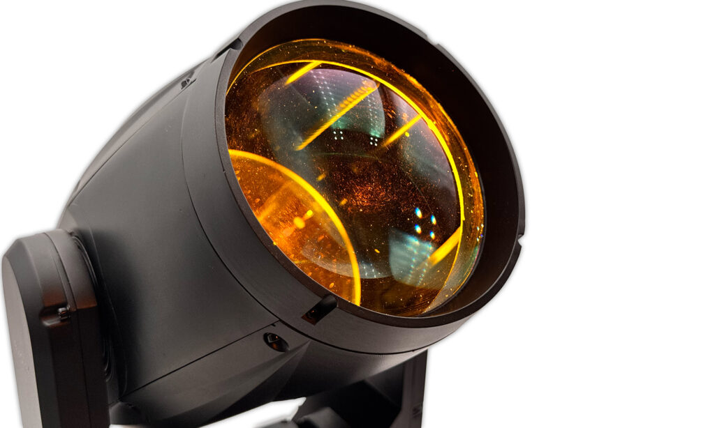 Der Moving Head bringt kräftige Farben zutage