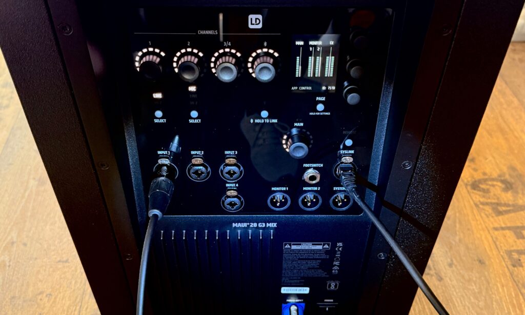 Das LD Systems Maui 28 G3 Mix ist ideal für alle, die ein komplettes PA-System ohne separates Mischpult suchen.