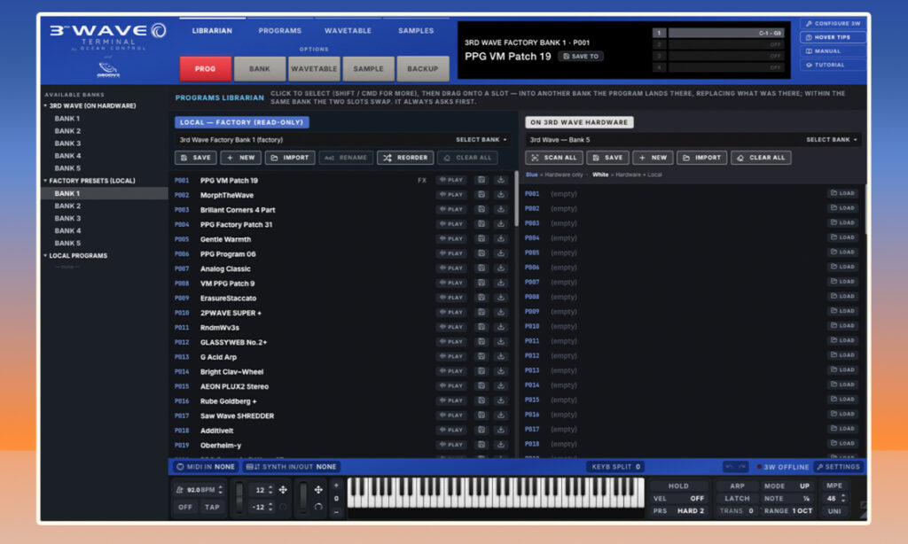3rd Wave Terminal Librarian (Bildquelle: Groove Synthesis)  