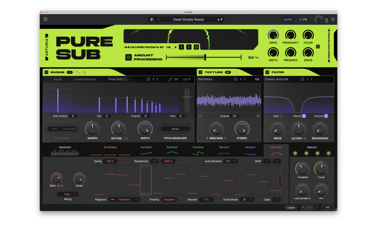 Arturia Pure Sub 