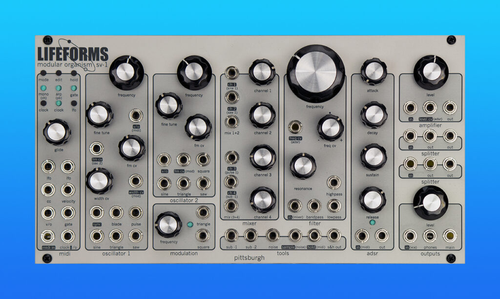 Lifeform SV-1 Eurorack Modul (Bildquelle: Pittsburgh Modular)