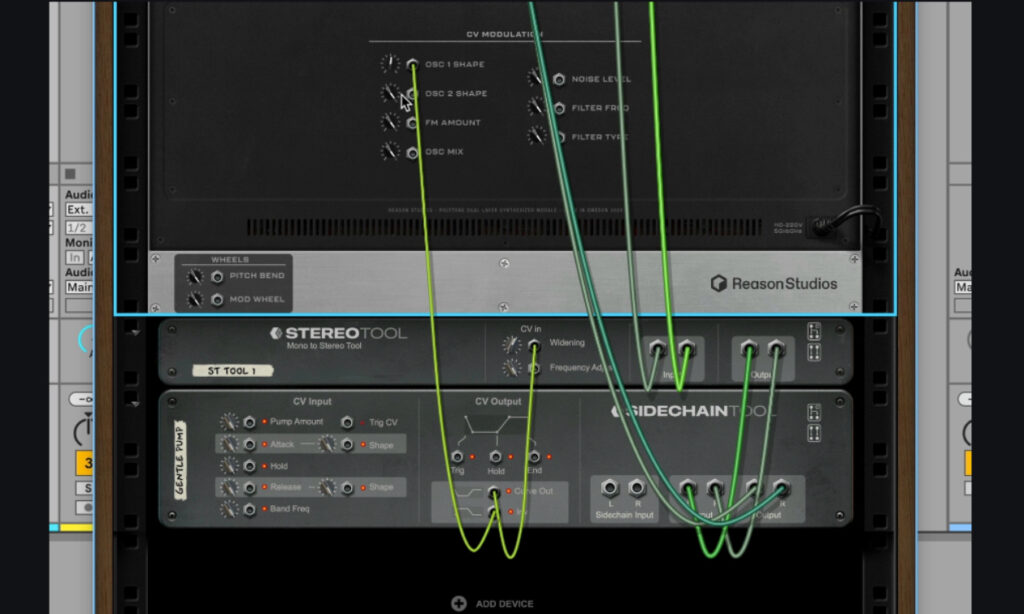 Reason Rack von hinten (Bildquelle: Reason Studios)