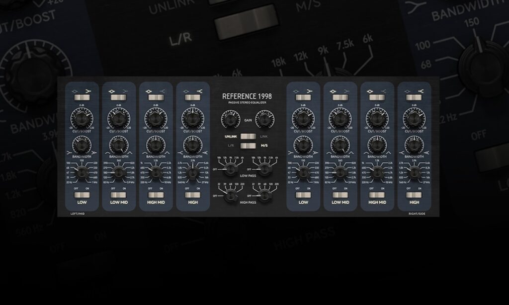 Reference 1998 Equalizer (Bildquelle: Softube)