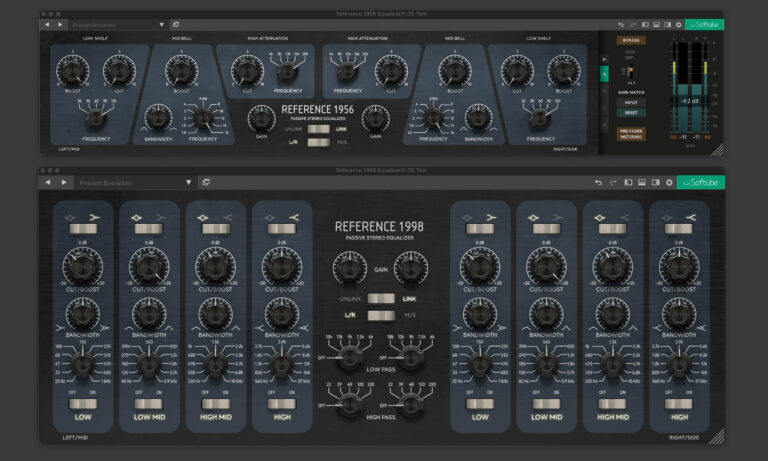 Softube Reference 1956 & 1998: Pultec EQP & Massive Passive Equalizer Plugin im Test Artikelbild