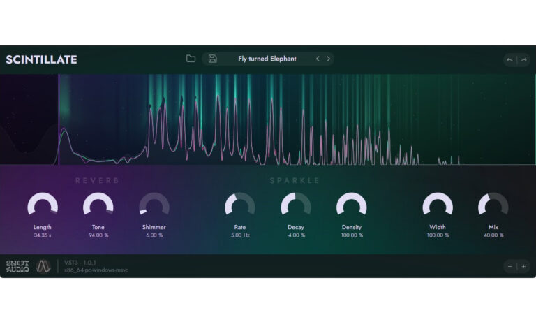 Sweet Audio Scintillate Test – KVR Winner '26 Artikelbild
