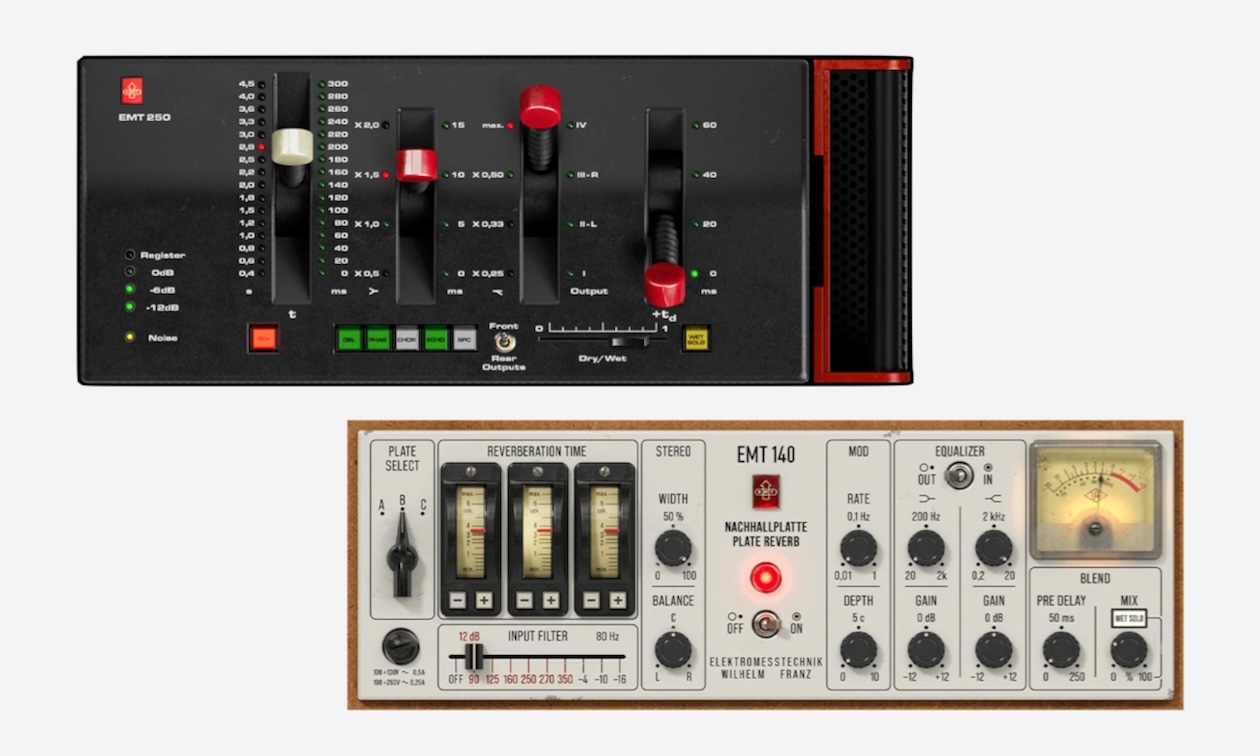 UAD Reverb-Emulation: EMT 140 und EMT 250 Plug-in Artikelbild