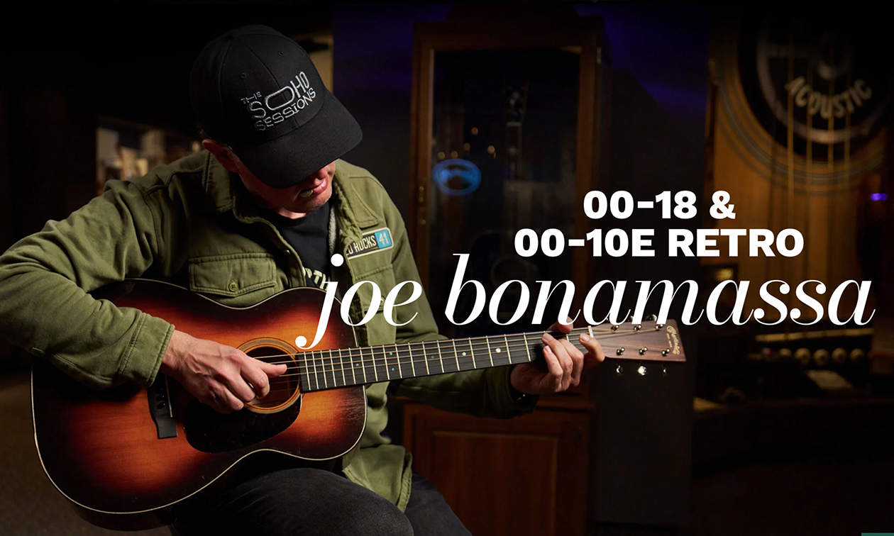 Zwei neue Signature-Modelle: Martin OO-18 Joe Bonamassa und OO-10E Retro Joe Bonamassa Artikelbild
