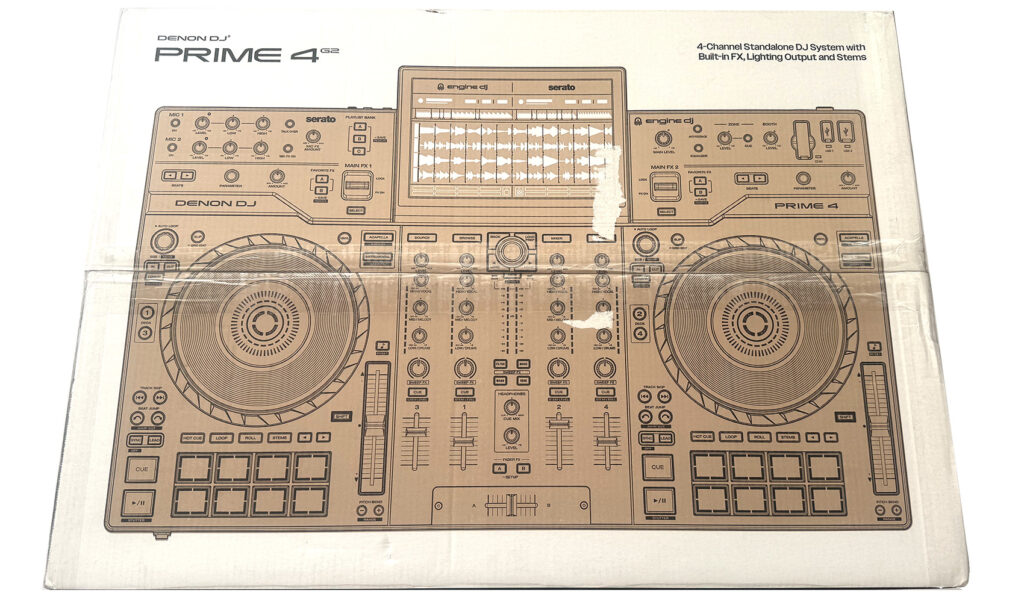 So wird der Denon DJ Prime 4 G2 geliefert