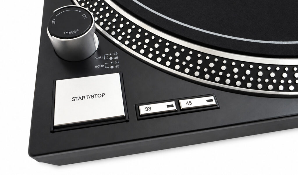 Die Tasten zum Verwechseln ähnlich mit dem SL-1210 MK2