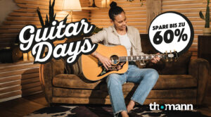 Guitar Days bei Thomann: Über 500 Deals mit bis zu 60 % Rabatt! Artikelbild