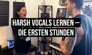 Harsh Vocals lernen: Was passiert in den ersten Unterrichtsstunden? Artikelbild