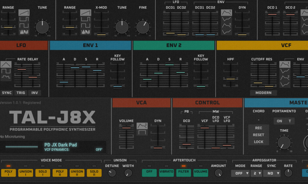 TAL Software: J8X.