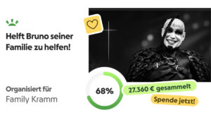 RIP Bruno Kramm Update: Go-Found Me Kampagne für die Familie Artikelbild