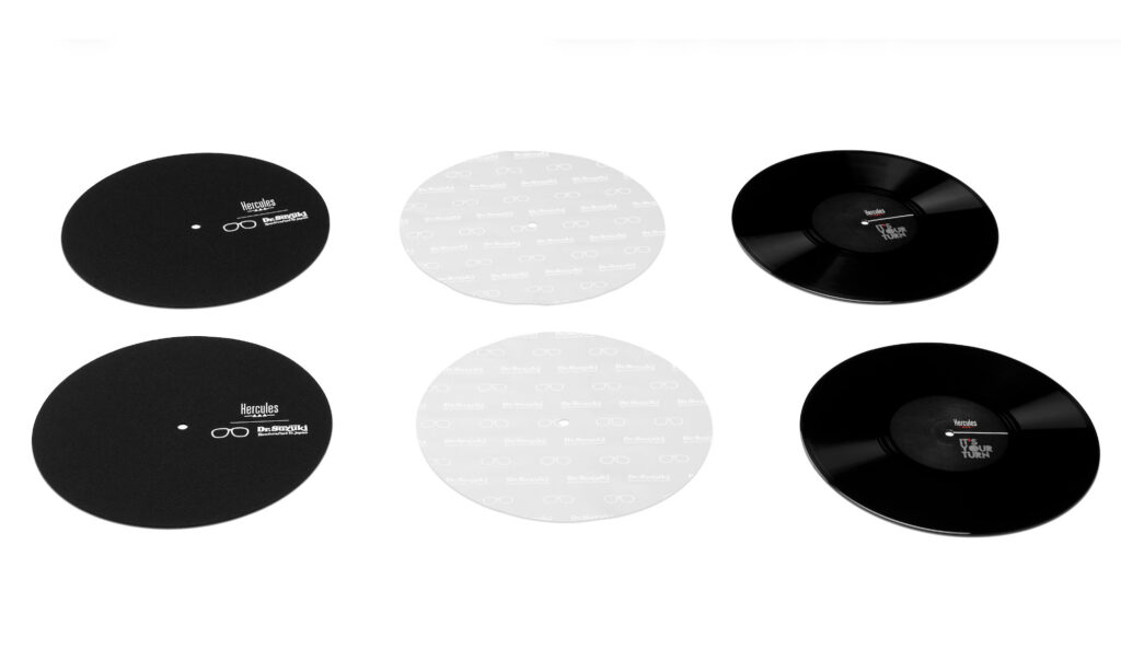 Dr.Suzuki Slipmats, Slipsheets und 10-Zoll-Echtvinyl