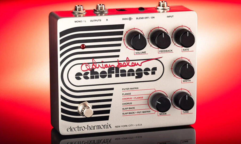 EHX Adrian Belew Echoflanger bonedo news