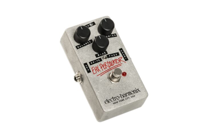 Test: Electro-Harmonix Percolator Overdrive/Fuzz – Wie klingt die Interpretation des 70er-Jahre Interfax Harmonic Percolator HP-1? Artikelbild