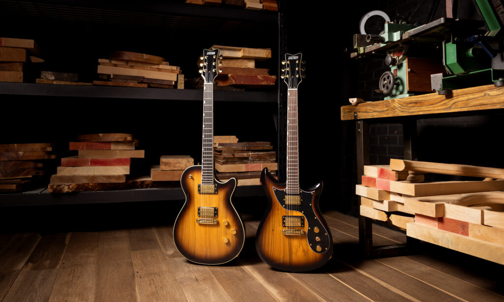 Gretsch Black Limba CVT & Black Limba Jet bonedo news