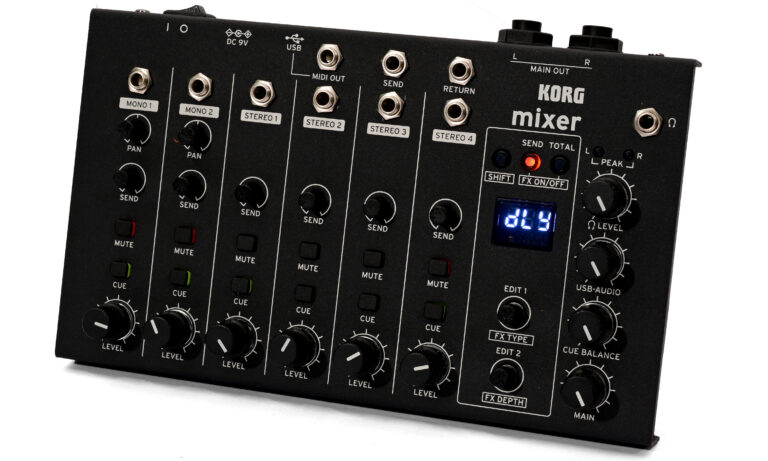 Korg Nu:Tekt NTS-4 Mixer Test Artikelbild
