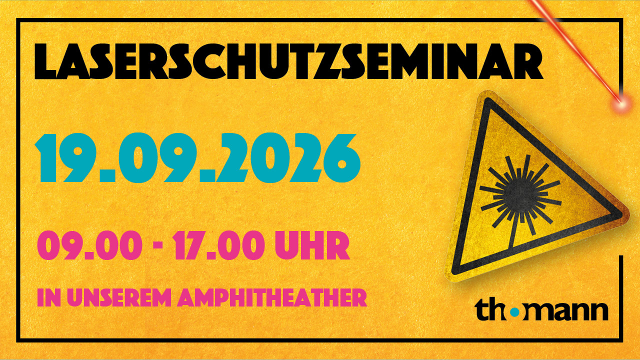 Laserschutzseminar bei Thomann Artikelbild