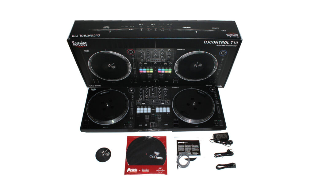Das ist im Lieferumfang des Hercules DJControl T10