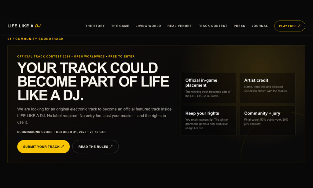 Track Contest (Bildquelle: Life Like A DJ )