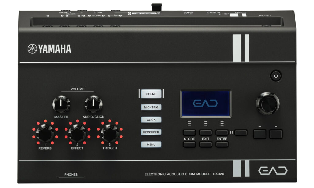 Oberseite des Yamaha EAD20 Drummoduls
