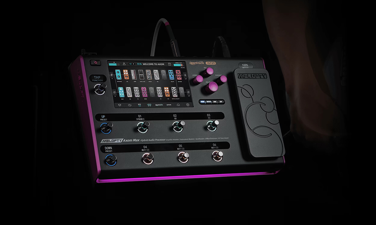 Guitar Summit 2026: Melofty Axom Max Audio Processor – die neue Modeling-Generation? Artikelbild