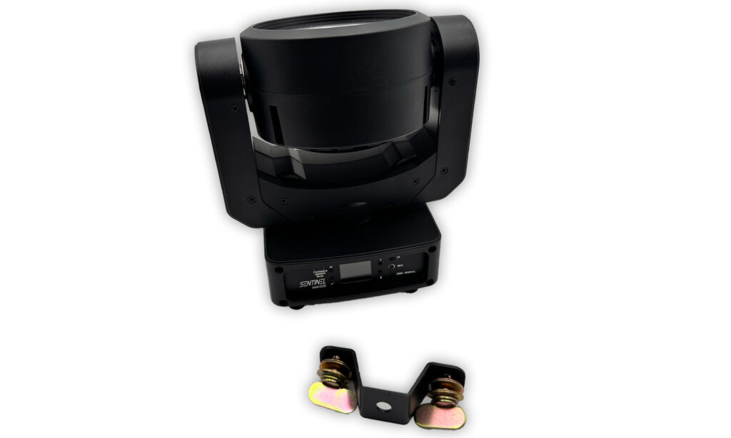 Darin: Omega-Bracket und Chauvet DJ Sentinel Wash Q120