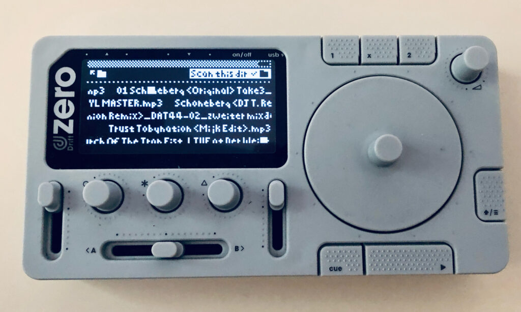 Umlaute kann der Zero noch nicht darstellen.