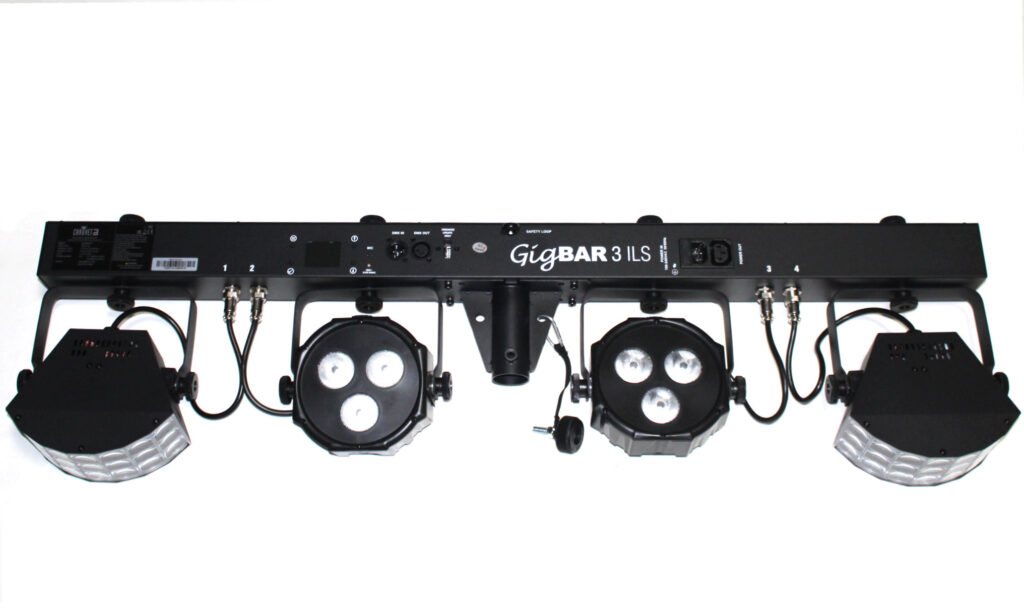 Hinterseite der Chauvet DJ GigBAR 3 ILS