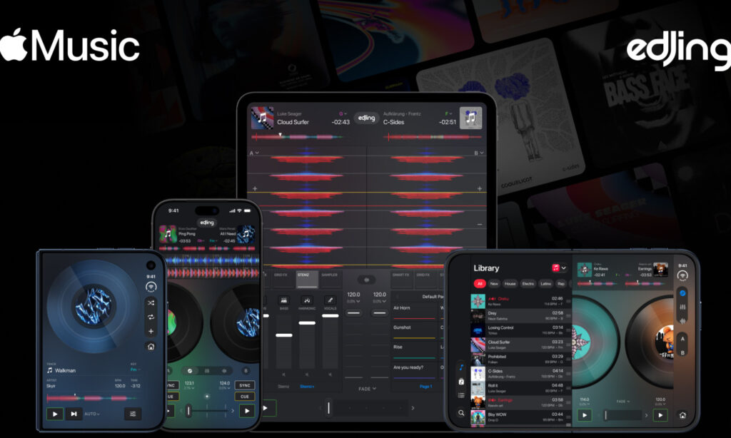 DJing mit Apple Music und edjing Mix