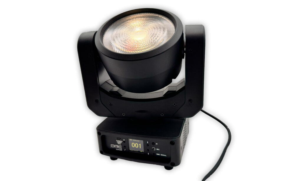 Wird die Lampe über DMX angesteuert…
