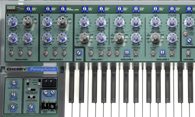 Cherry Audio Pentaphonic Test Artikelbild