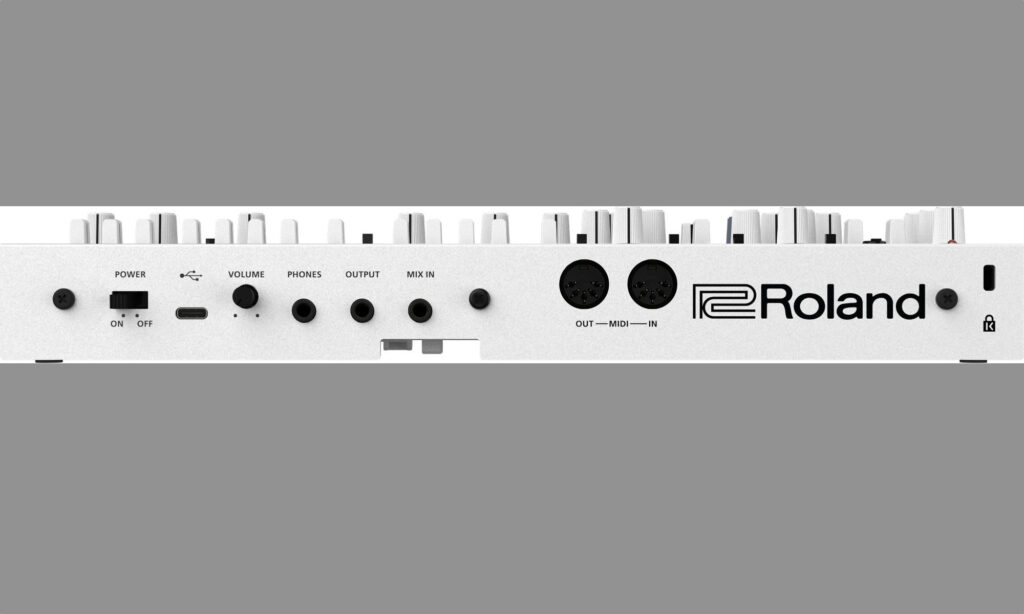 Roland n/vision: Rückseite.
