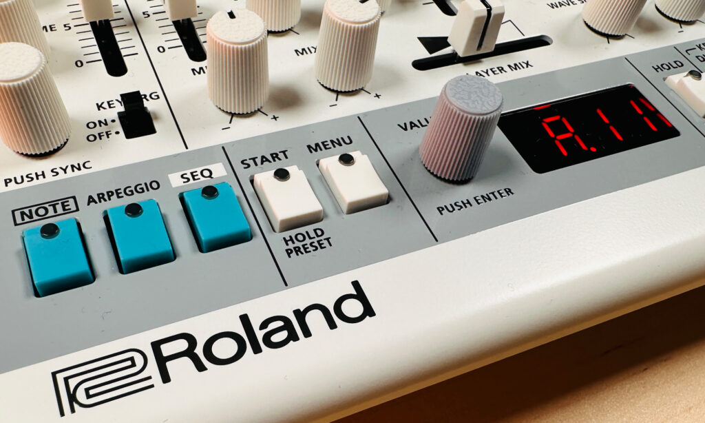 Roland n/vision: Sequenzer.