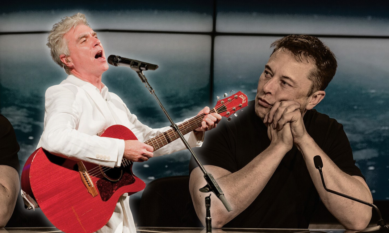 David Byrne macht einen Song ausschließlich aus Zitaten von Elon Musk Artikelbild