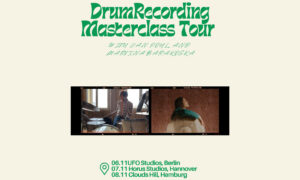 Drum Recording Masterclass mit Jan Pohl und Martina Barakoska Artikelbild