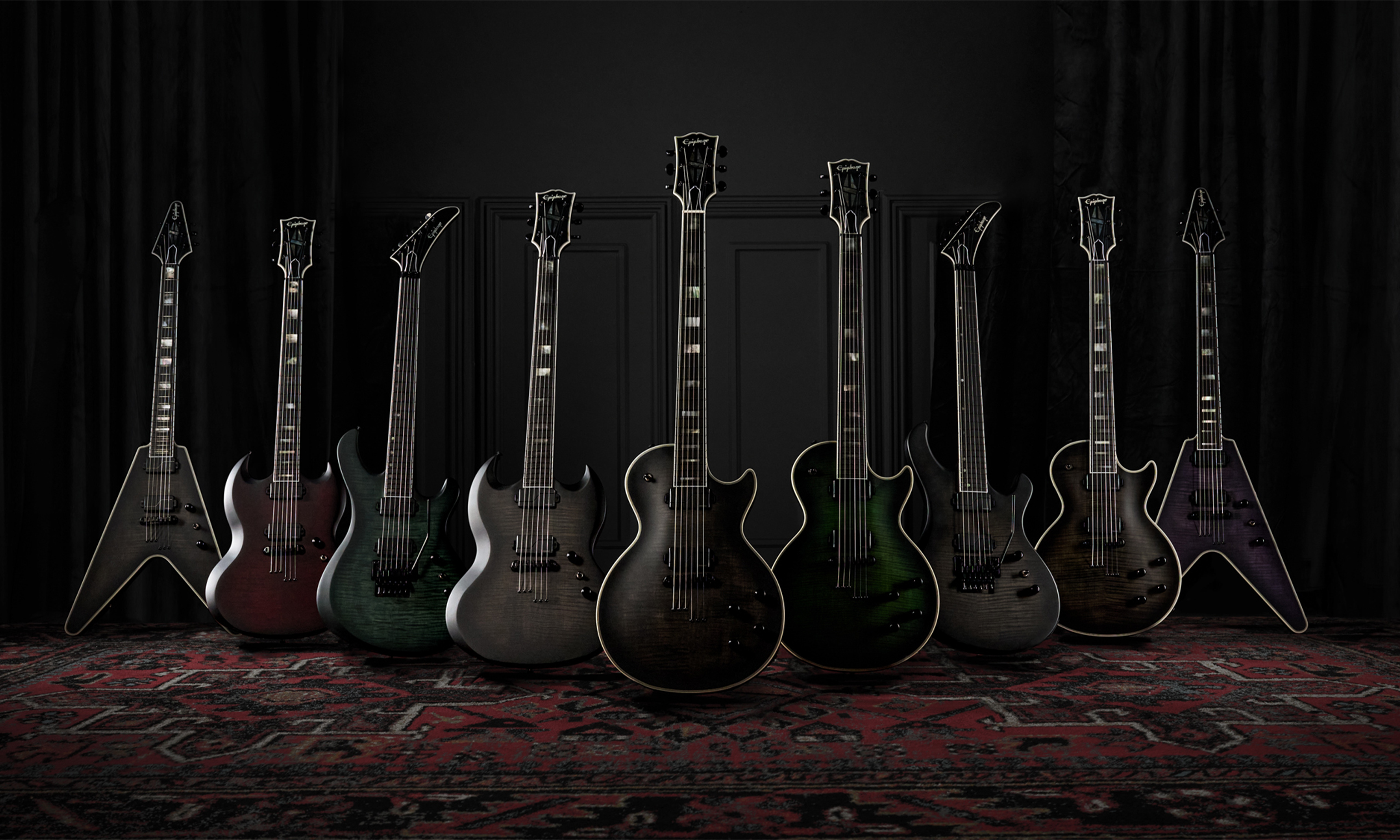 Epiphone Prophecy 2026: Fünf Modelle, zehn Mal Metal Artikelbild