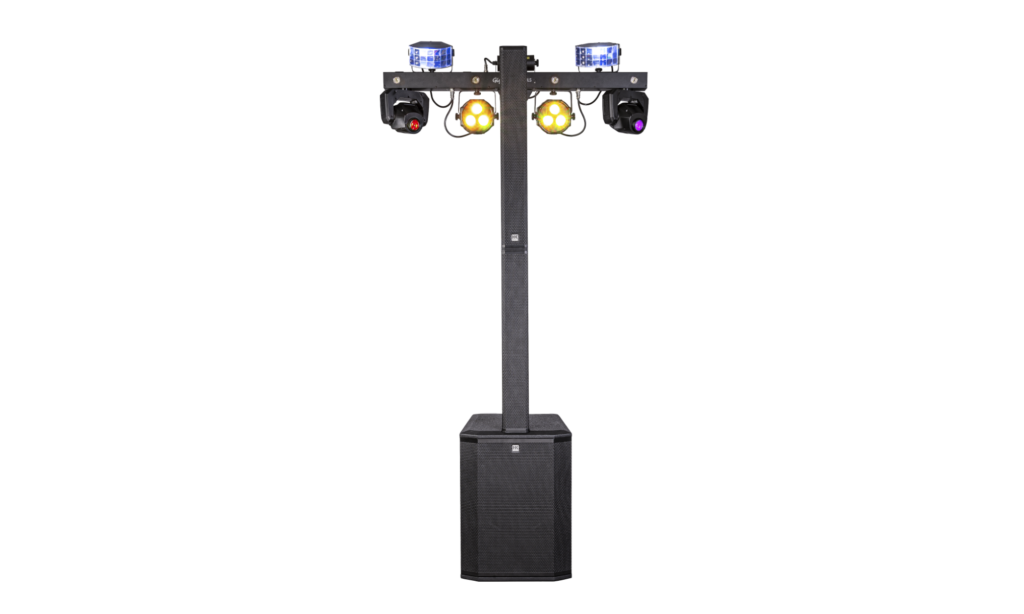 M20 FlexMount: Licht- und Show-Zubehör direkt am Subwoofer