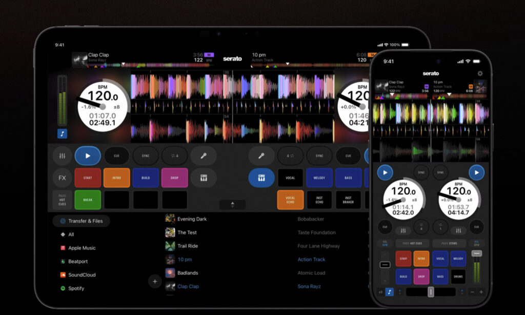 Serato DJ 5 ist jetzt auf iPhone und iPad verfügbar